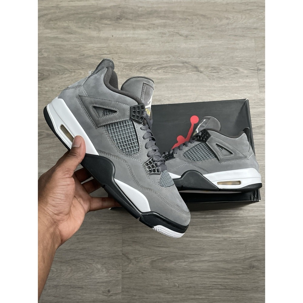 Size 10- Jordan 4 Retro Cool Grey 308497-007